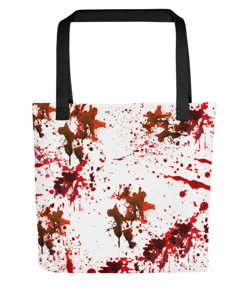 Bloody Tote Bag for Halloween