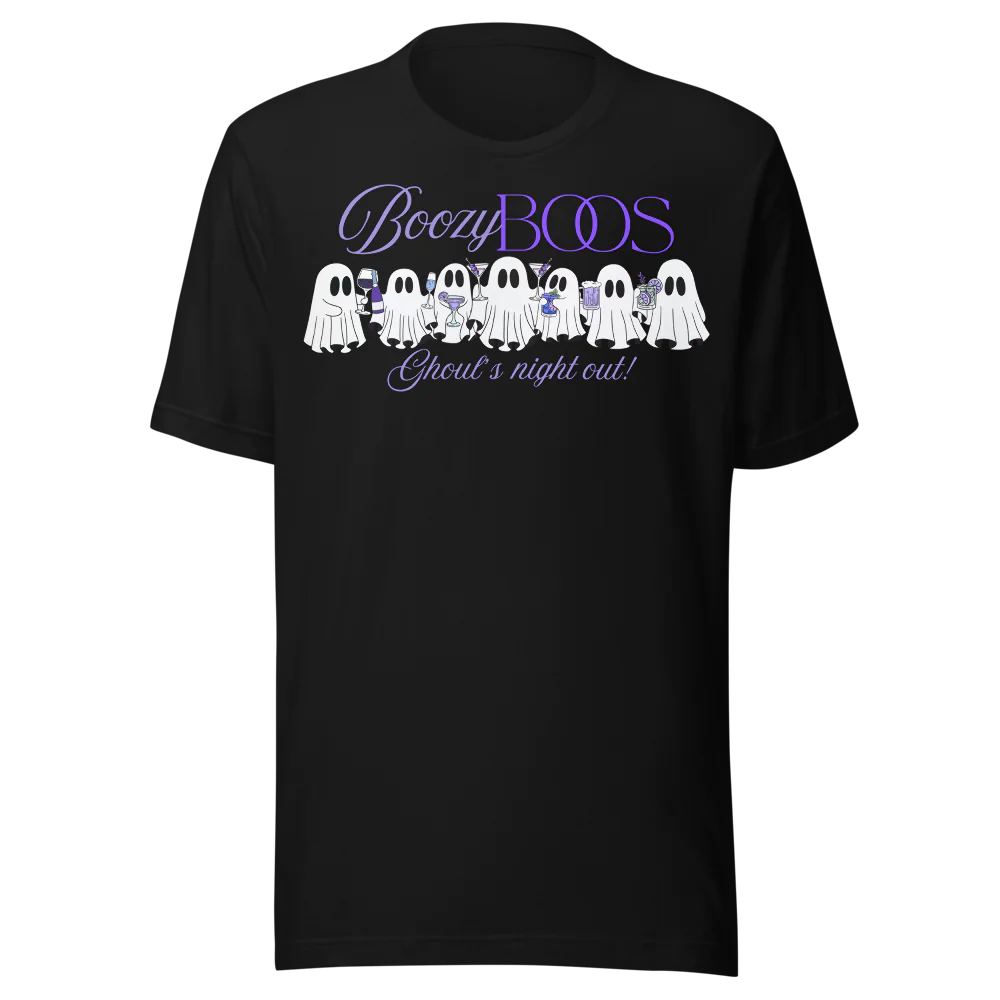 Boozy Boos – Ghouls’ Night Out T-shirt