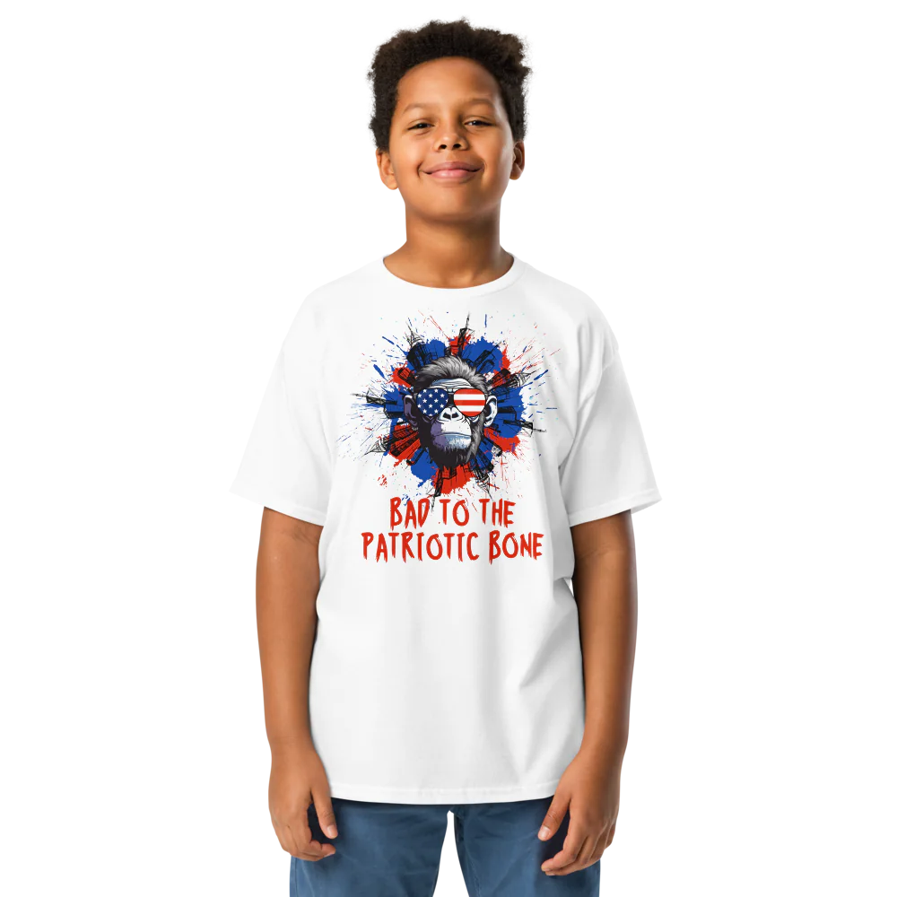 Dogs Like Bad to the Bone Gorillas Cool Kids Tshirt