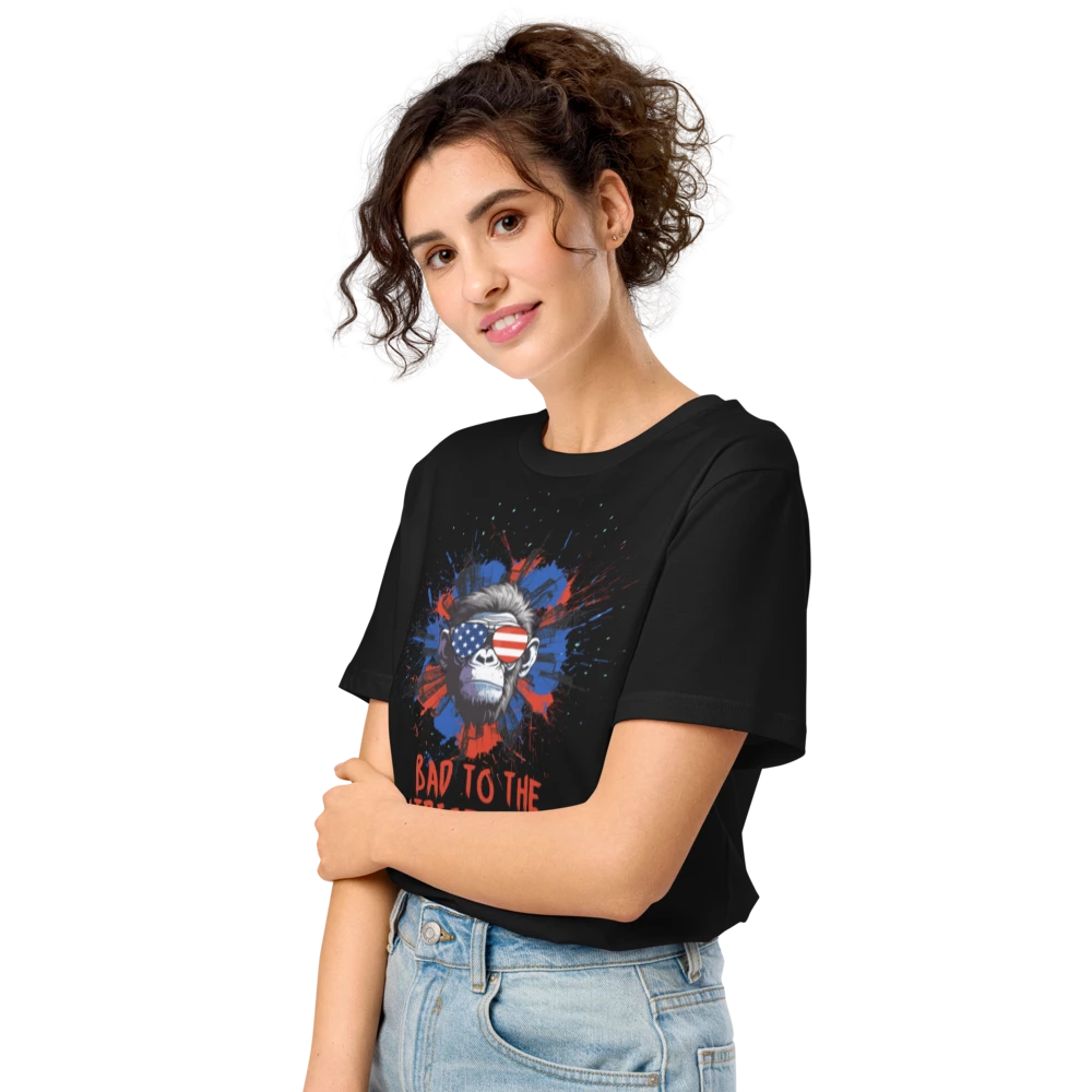 Dogs Like Bad to the Bone Gorillas Adult Tshirt