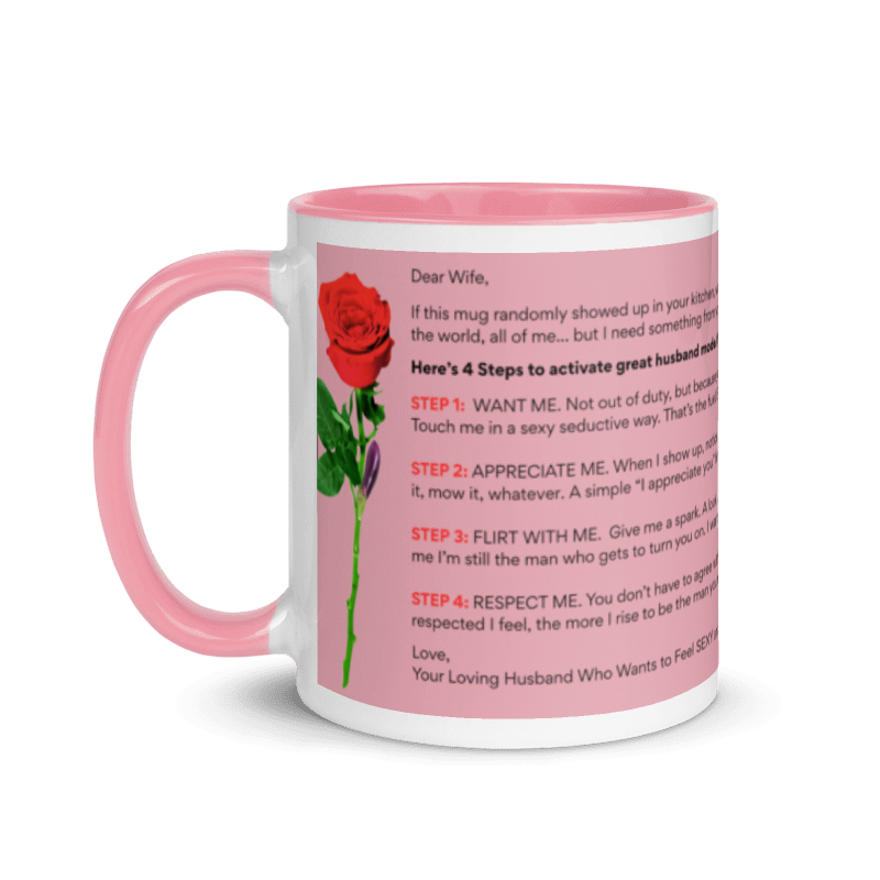 Dear Wifey Small 11 oz Mug - A Guide to Activating Your Great Husband!