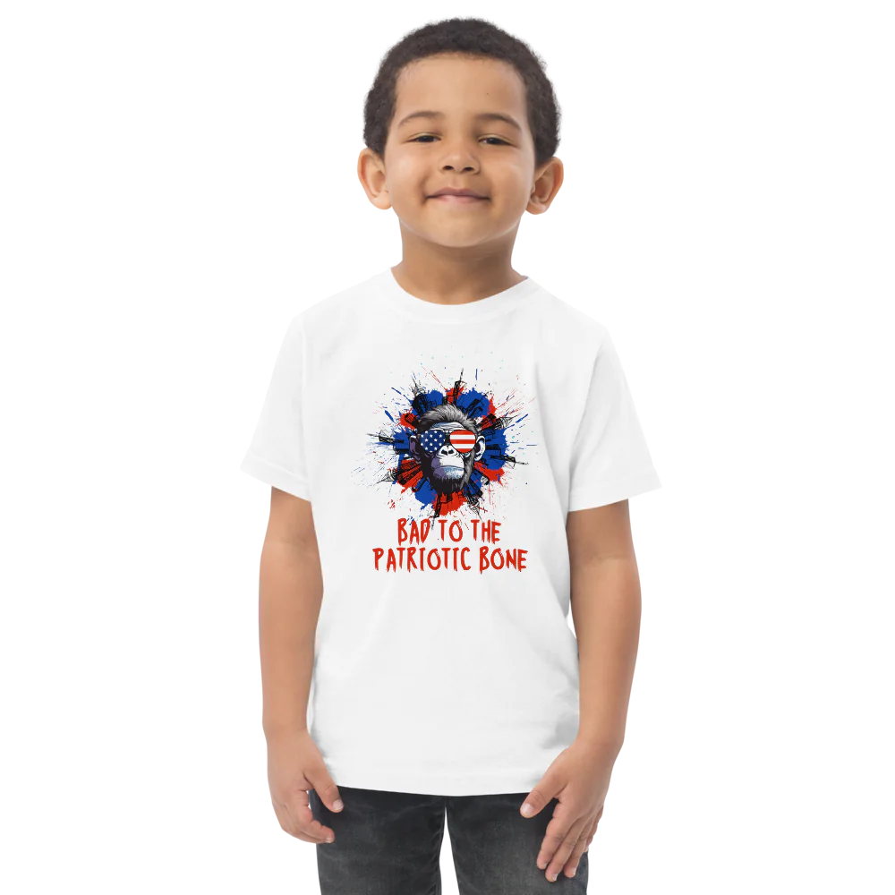 Dogs Like Bad to the Bone Gorillas Toddler T