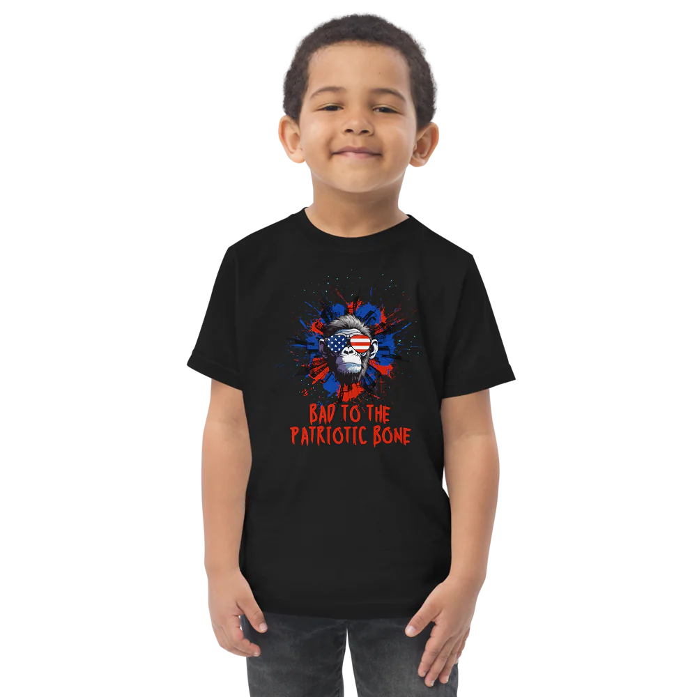 Dogs Like Bad to the Bone Gorillas Toddler T
