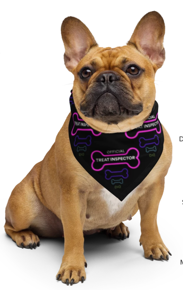 Office Pup Bandana – Treat Inspector / Security