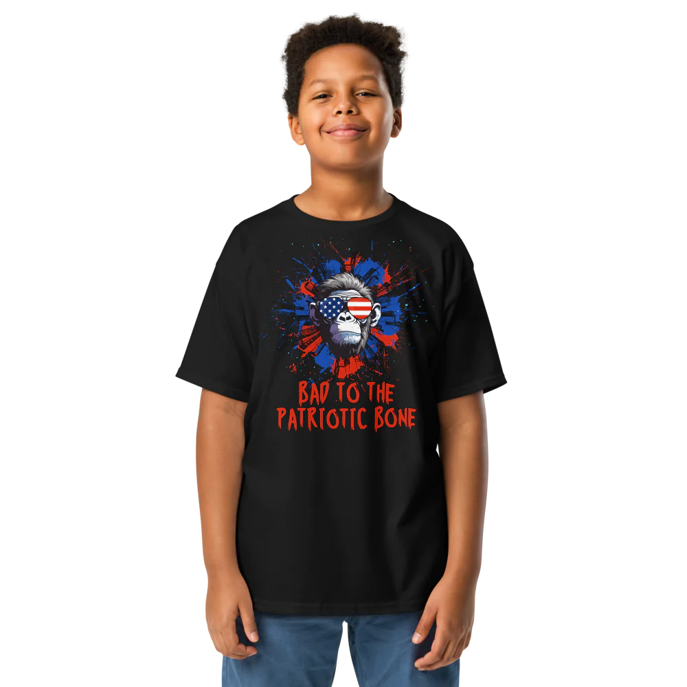 Dogs Like Bad to the Bone Gorillas Cool Kids Tshirt