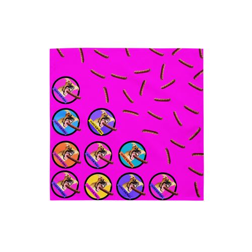 I Love Weiners Doggie Bandana