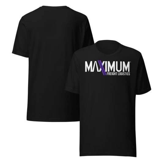 Maximum Freight Logistics Logo T-shirt.