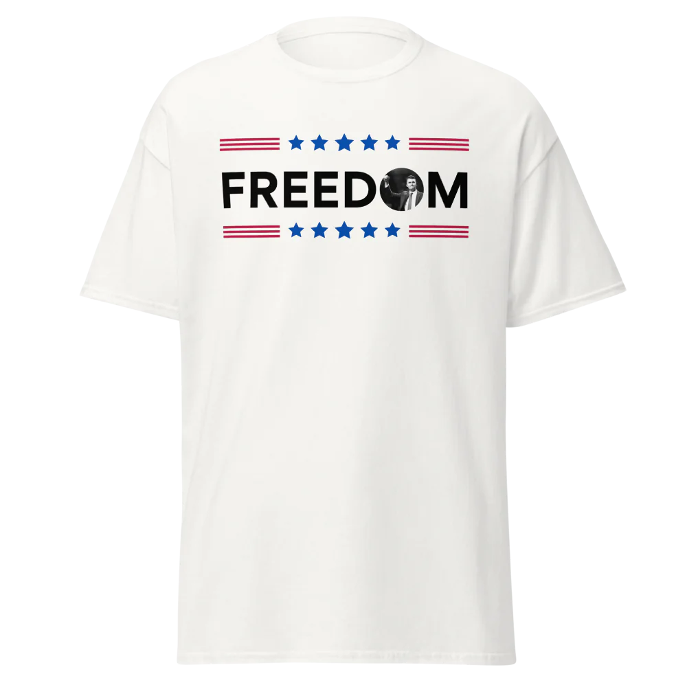 Charlie Kirk Freedom Collection Classic Tee