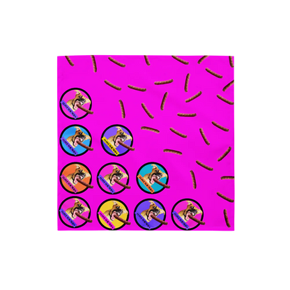 I Love Weiners Doggie Bandana