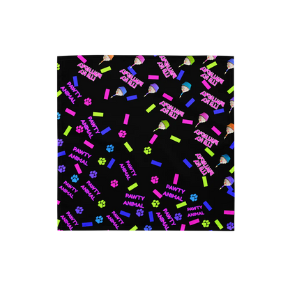 Pawty Animal Birthday Bandana