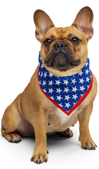 Stars Patriotic Pup Bandana