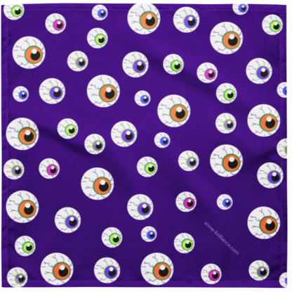 Eyes on You Spooky Halloween Dog Bandana