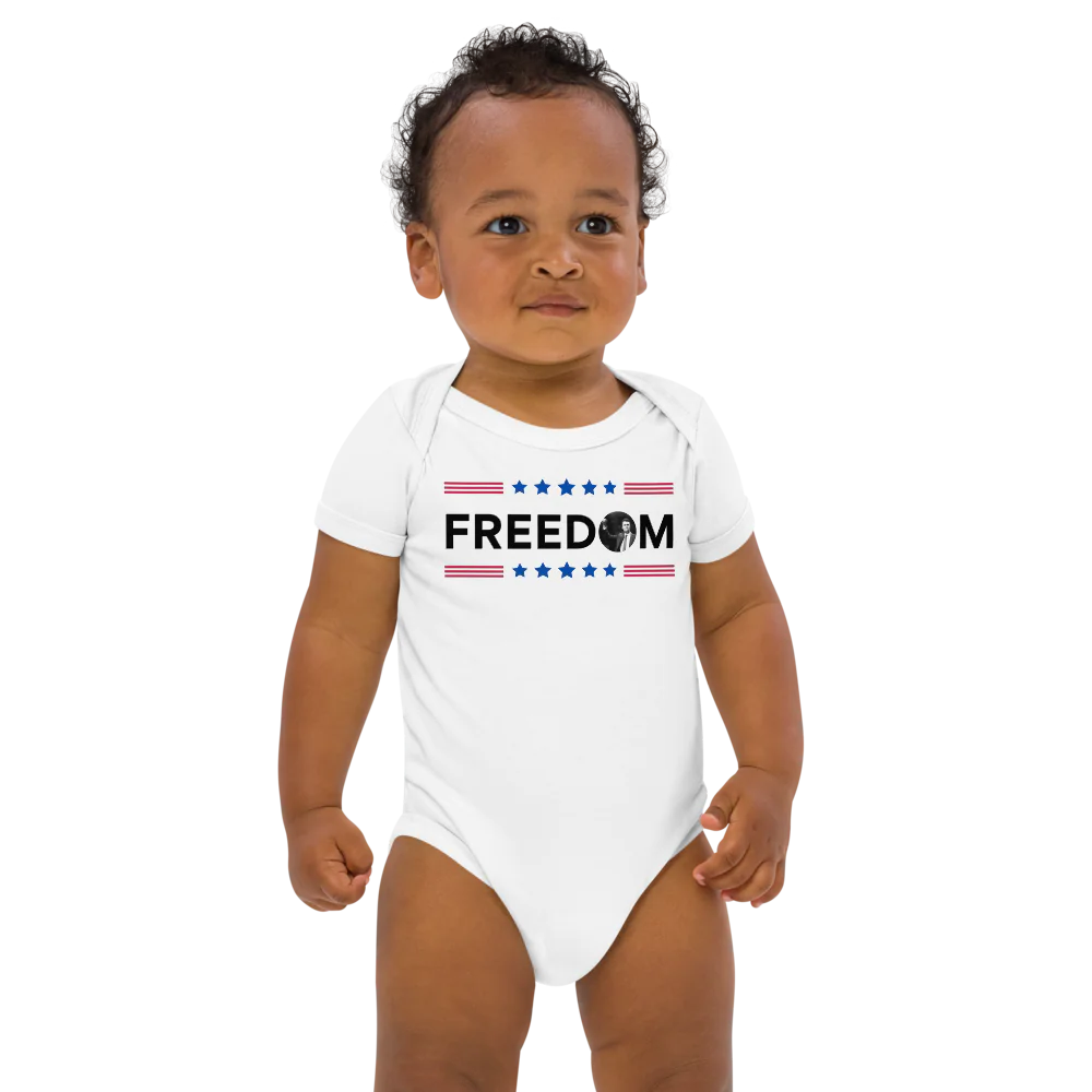 Freedom Collection Organic Cotton Baby Bodysuit