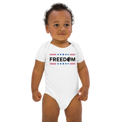 Freedom Collection Organic Cotton Baby Bodysuit