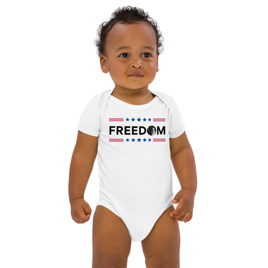 Freedom Collection Organic Cotton Baby Bodysuit