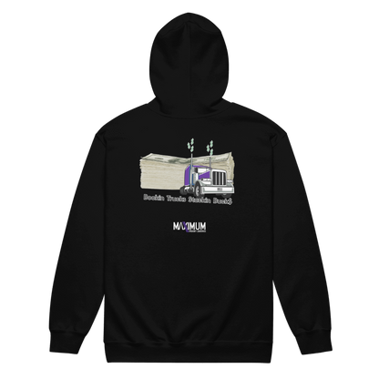 Max Truckin Gear Bookin Trucks. Stackin Buck$. Sweatshirt