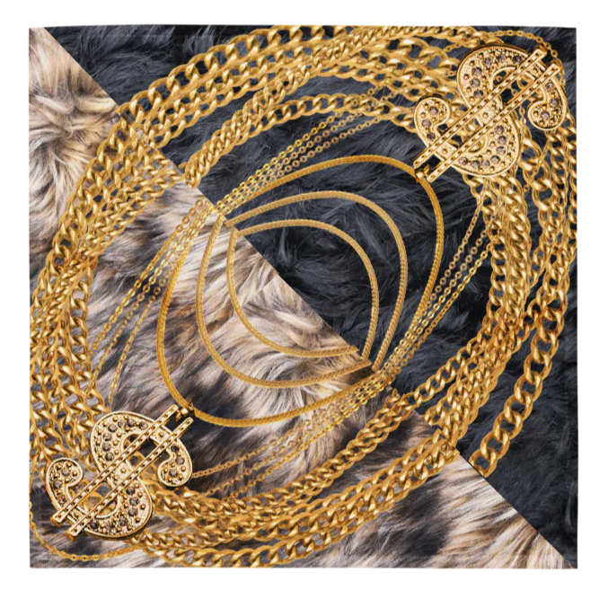 Money Dog Bandana - 2 Fur Colors