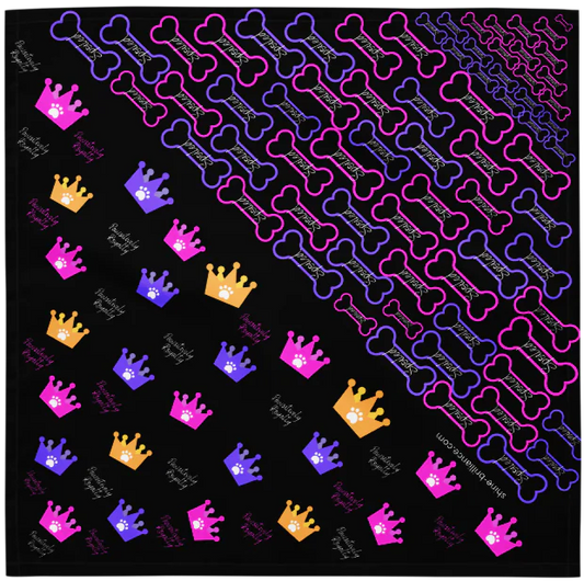 Pawsitively Spoiled – Fun Fold for 2 looks Dog Bandana