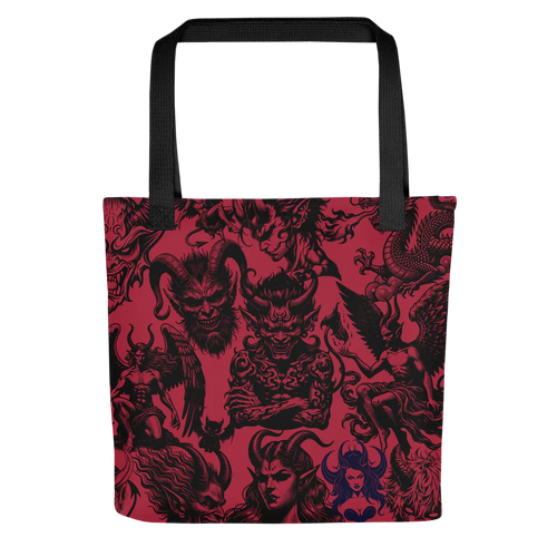 Deadly Demon Tote – Sinister Style for Spooky Season