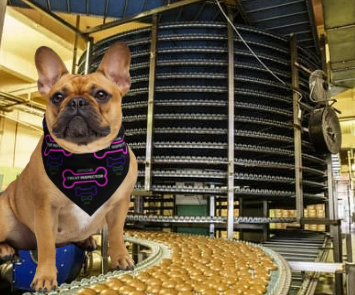 Office Pup Bandana – Treat Inspector / Security