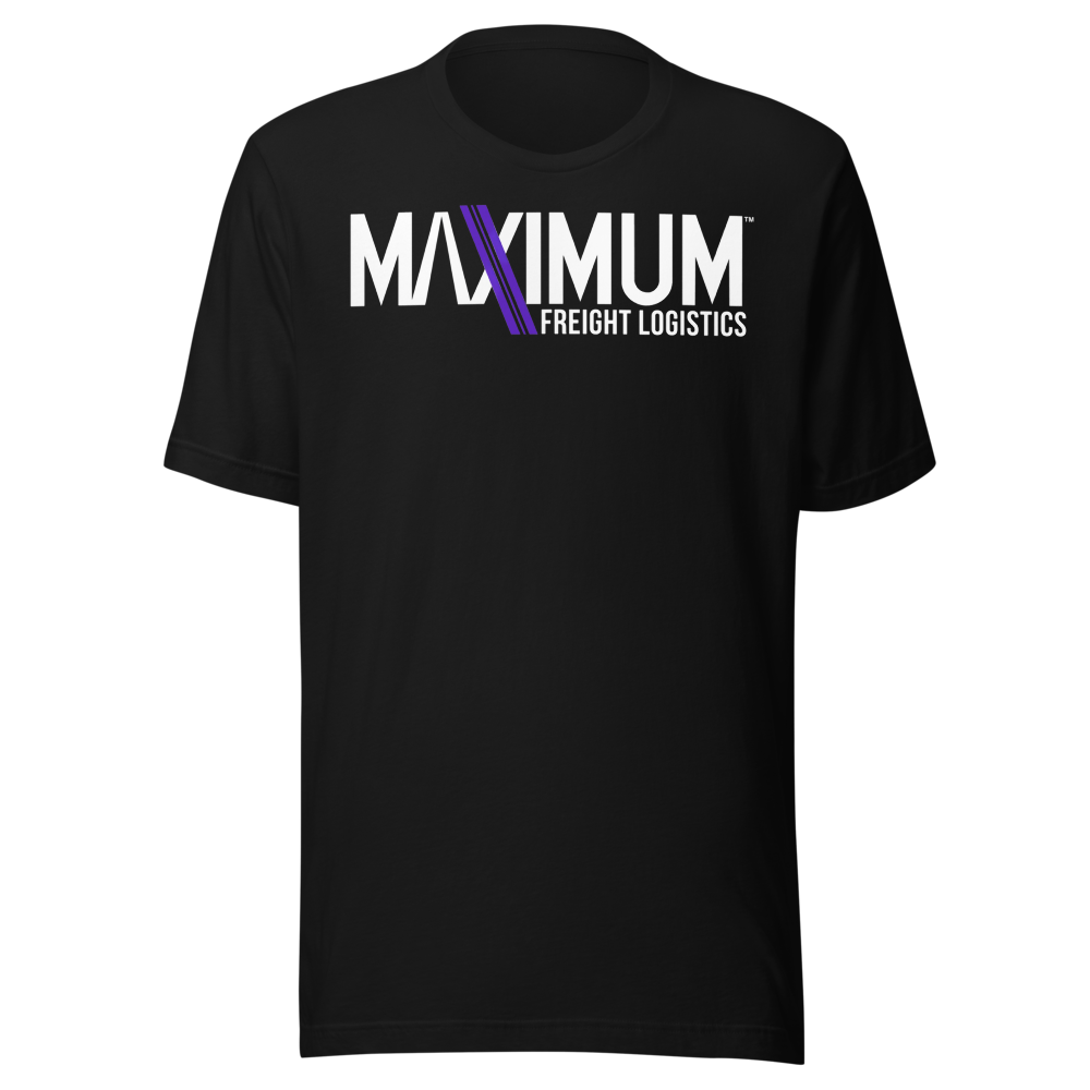 Maximum Freight Logistics Logo T-shirt.