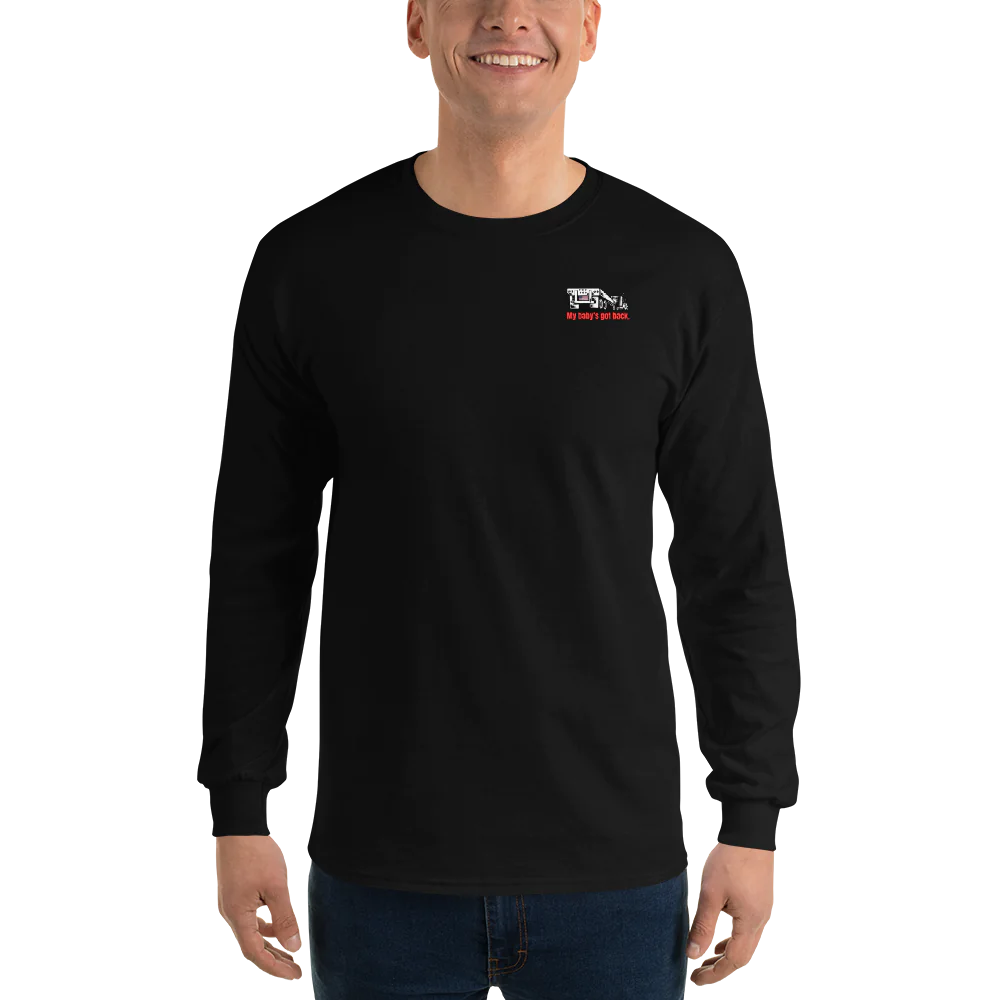 My Baby's Got Back Long Sleeve Truckin' T-Shirt