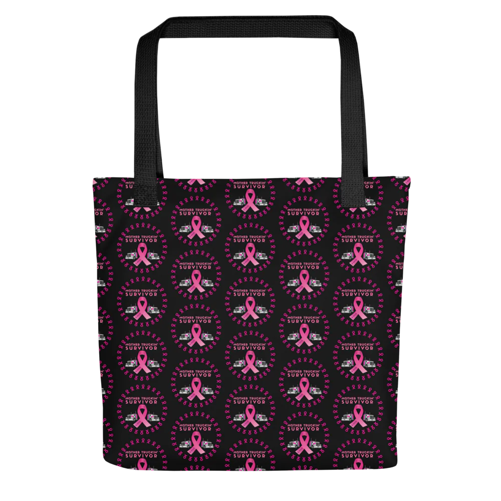 Breast Cancer Awareness – Mother Truckin’ Survivor Tote
