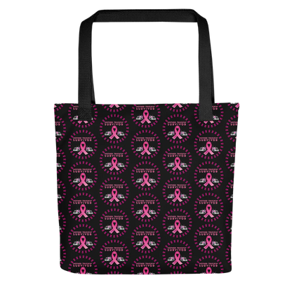 Breast Cancer Awareness – Mother Truckin’ Survivor Tote