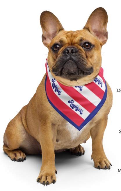 America: Stars, Stripes & Belly Rubs Bandana