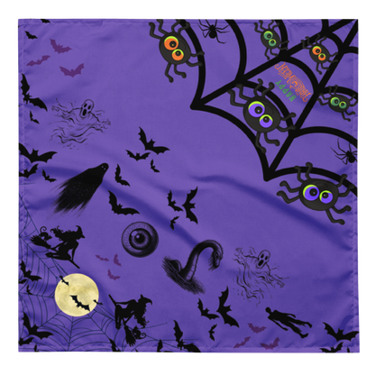 Creepin’ It Cute – 2-in-1 Halloween Dog Bandana