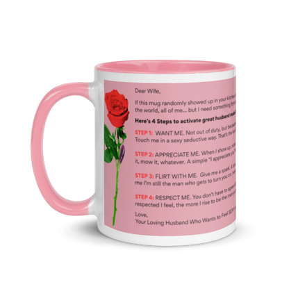 Dear Wifey  Small 11 oz Mug -  A Guide to Activating Your Great Husband!