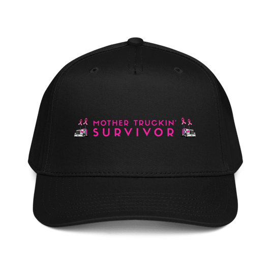Breast Cancer Awareness, Mother Truckin’ Survivor Baseball Cap