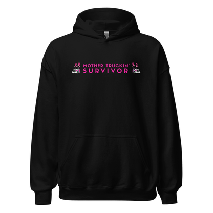 Breast Cancer Awareness, Mother Truckin’ Survivor Hoodie