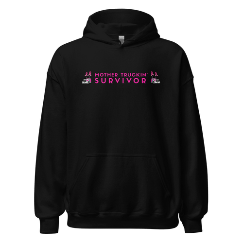 Breast Cancer Awareness, Mother Truckin’ Survivor Hoodie