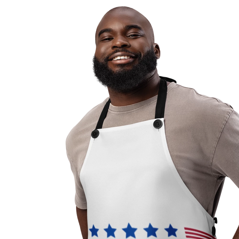 Charlie Kirk Freedom Collection All-Over Print Apron