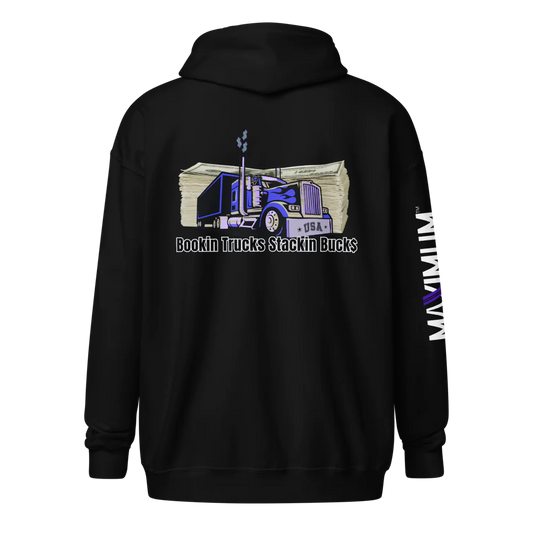 Maximum Truckin Gear Booking Trucks Stackin Bucks Sweatshirt